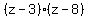 %28z-3%29%2A%28z-8%29