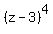 %28z-3%29%5E4