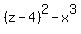 %28z-4%29%5E2-x%5E3