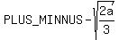 %2B-sqrt%282a%2F3%29