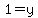 %2B1+=+y