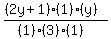 +%28%282y%2B1%29%281%29%28y%29%29%2F%28%281%29%283%29%281%29%29+