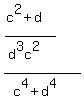+%28%28c%5E2%2Bd%29%2F%28d%5E3c%5E2%29%29%2F%28c%5E4%2Bd%5E4%29+