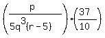+%28%28p%29%2F%285q%5E3%28r-5%29%29%29%2A%28%2837%29%2F%2810%29%29+