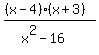 +%28%28x-4%29%28x%2B3%29%29%2F%28x%5E2-16%29+