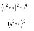 +%28%28y%5E2%2Bx%29%5E2-y%5E4%29%2F%28y%5E2%2Bx%29%5E2
