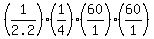 \"+%28+1%2F2.2+%29%2A%28+1%2F4+%29%2A%28+60%2F1+%29%2A%28+60%2F1+%29+\"