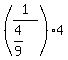 +%28+1+%2F+%284%2F9%29+%29%2A4+