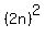 +%28+2n%29%5E2+