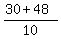 +%28+30+%2B+48+%29+%2F+10+