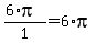 +%28+6%2Api+%29+%2F+1+=+6%2Api+