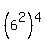 +%28+6%5E2%29%5E4+
