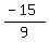 +%28-15%29+%2F+9+
