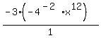 +%28-3%28-4%5E%28-2%29x%5E12%29%29%2F1+