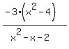 +%28-3%28x%5E2-4%29%29%2F%28x%5E2-x-2%29+