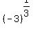 +%28-3%29%5E%281%2F3%29+