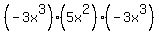 +%28-3x%5E3%29%285x%5E2%29%28-3x%5E3%29