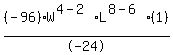 +%28-96%29W%5E%284-2%29L%5E%288-6%29%281%29%2F-24