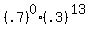 +%28.7%29%5E0%2A%28.3%29%5E%2813%29+