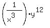 +%281%2F%28x%5E3%29%29%2Ay%5E%2812%29+