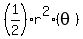 +%281%2F2%29+%2A+r%5E2+%2A+%28theta%29