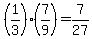 +%281%2F3%29%2A%287%2F9%29+=+7%2F27+
