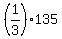 +%281%2F3%29%2A135+