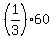 +%281%2F3%29%2A60+