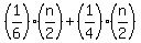 +%281%2F6%29%2A%28n%2F2%29+%2B+%281%2F4%29%2A%28n%2F2%29+