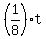 +%281%2F8%29%2At+