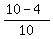 +%2810+-+4%29+%2F+10+