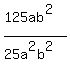+%28125ab%5E2%29%2F%2825a%5E2b%5E2%29