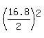 +%2816.8%2F2%29%5E2+