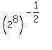 +%282%5E8%29%5E%28-1%2F2%29