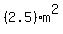 +%282.5%29+m%5E2