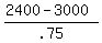 +%282400+-+3000%29+%2F+.75