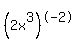 +%282x%5E3%29%5E-2