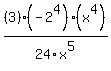 +%283%29%28-2%5E4%29%28x%5E4%29%2F24x%5E5+