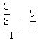 +%283%2F2%29%2F1+=+9%2Fm+