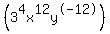 +%283%5E4x%5E12y%5E-12%29+