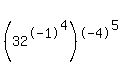 +%2832%5E-1%5E4%29%5E-4%5E5+