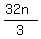 +%2832n%29+%2F3+
