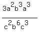 +%283a%5E2b%5E3a%5E3%29%2F%28c%5E2b%5E6c%5E3%29++