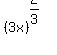 +%283x%29%5E%282%2F3%29+