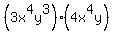 +%283x%5E4y%5E3%29%284x%5E4y%29+