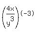 +%284x%2Fy%5E3%29%5E-3+