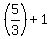 +%285%2F3%29+%2B+1+
