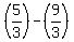+%285%2F3%29+-+%289%2F3%29+