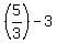 +%285%2F3%29+-+3+