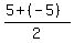+%285+%2B+%28-5%29%29%2F2